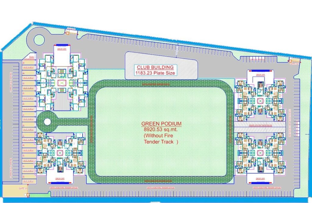 Marbella Royce Site Plan