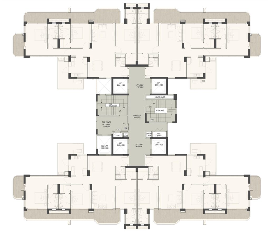 Noble Aurellia Tower Floor Plan