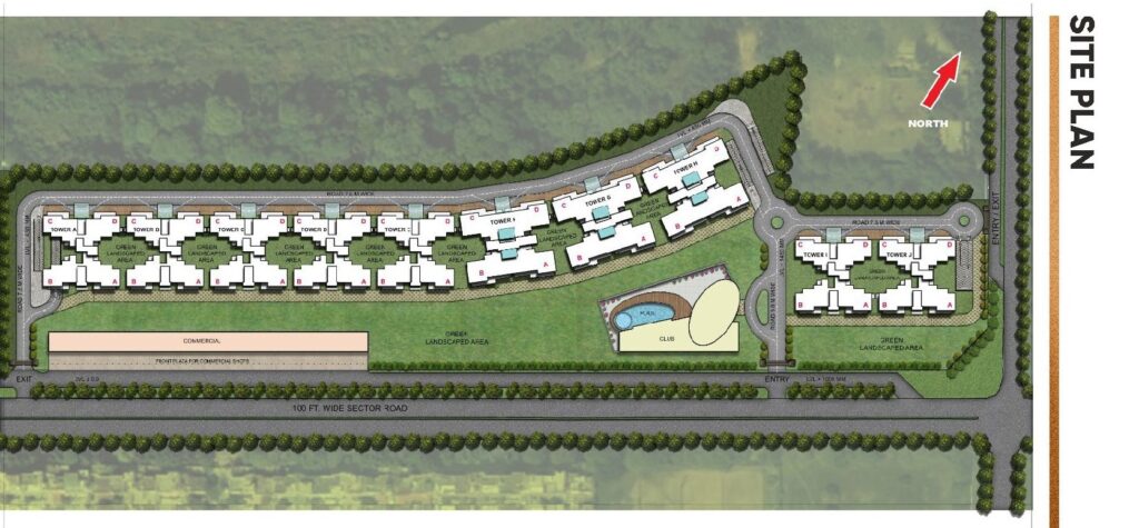 The Medallion Aurum Site Plan
